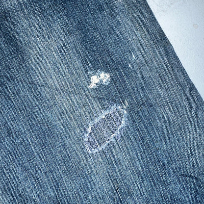 Levis 501 Vintage Y2K XX Straight Leg Jeans Blue Med Wash 36x30 Act 35x29