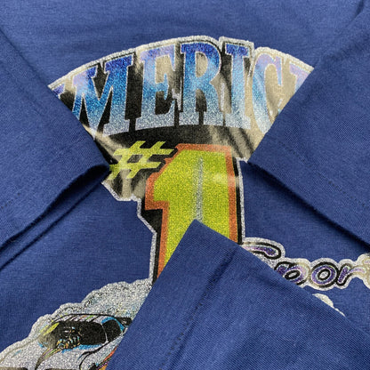 Drag Racing Vintage T Shirt 70s Iron On Gay Pride LGBTQ Sports Racing Sparkle