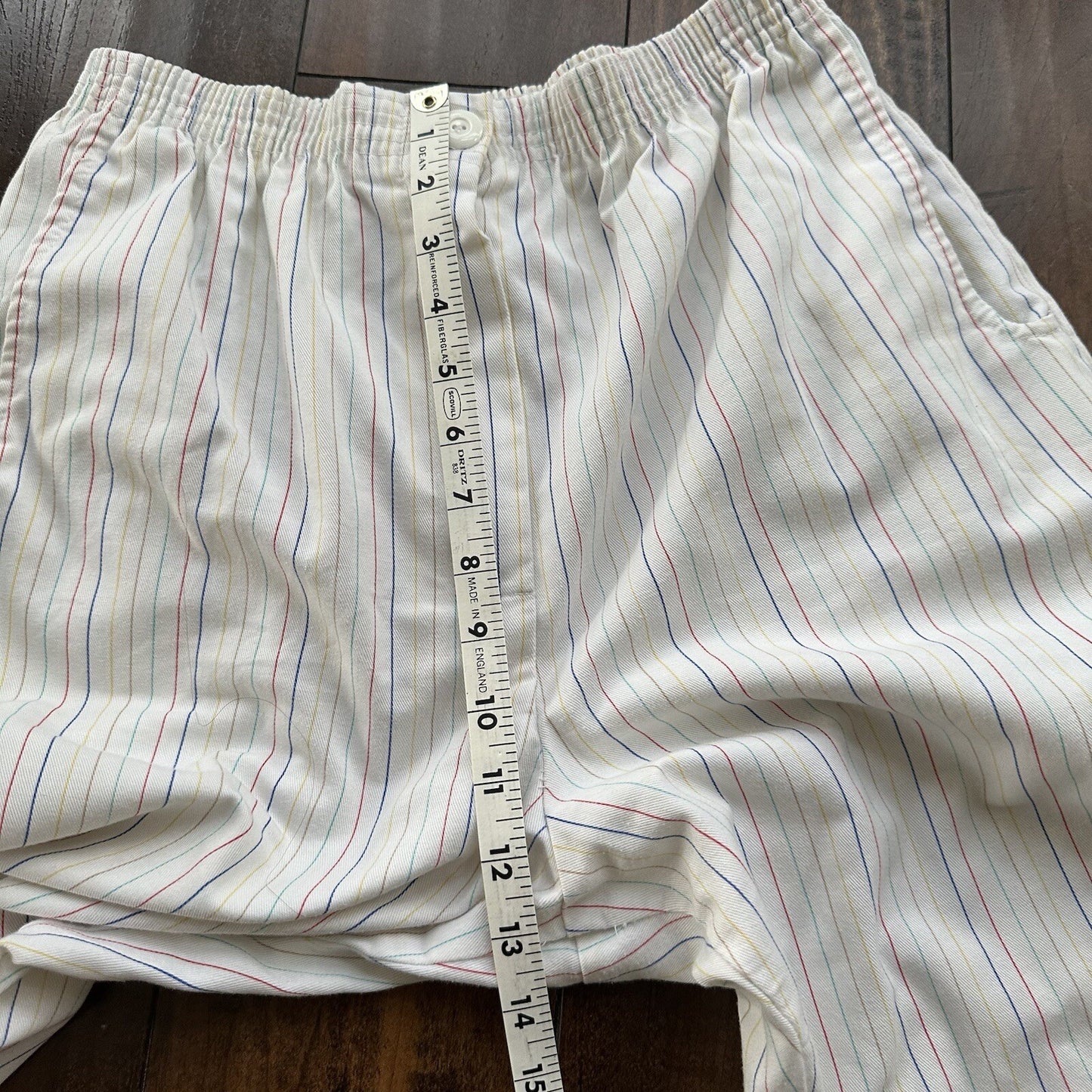 Rainbow Stripes Trader Bay Pants Relaxed Chino Chill Rockabilly 70s 80s Party