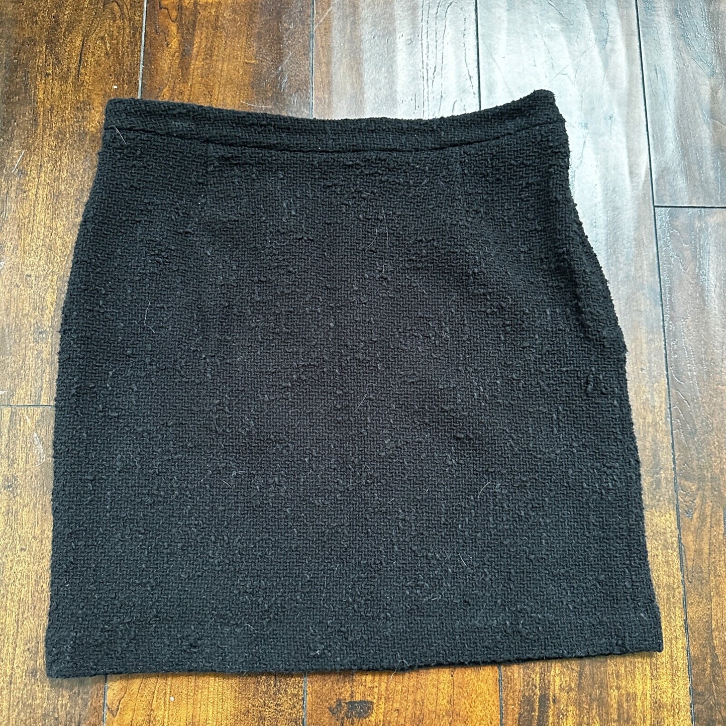 INC International Concepts Black Skirt Women's Size 8 Pencil USA VTG Short