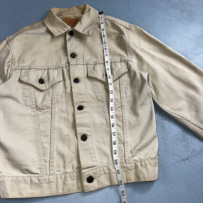 Levis VTG Trucker Jacket 557 Big E Type 3 1960s 60s 70518 1022 White Denim 2
