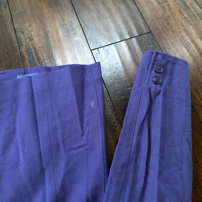 VTG Pendleton Women’s 100% Virgin Wool Purple Blazer Jacket USA Size 8 Skirt Set