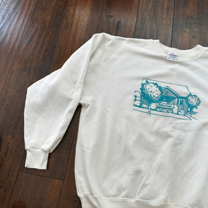 House of Design Vintage Sweatshirt Crewneck Eames MCM Salem Oregon Frank Wright