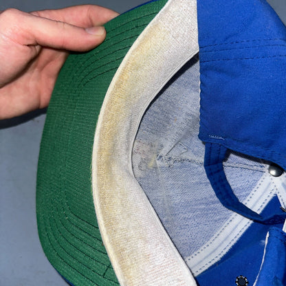 Disney Mickey Mouse Golf Vintage Blue Adjustable Hat Cap Made In The USA 80s