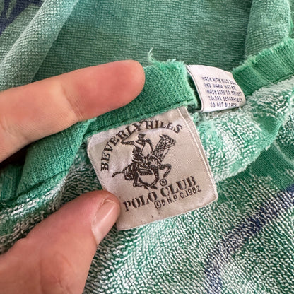 Vintage Charter Member Beverly Hills Polo Club 100% Cotton Beach Towel