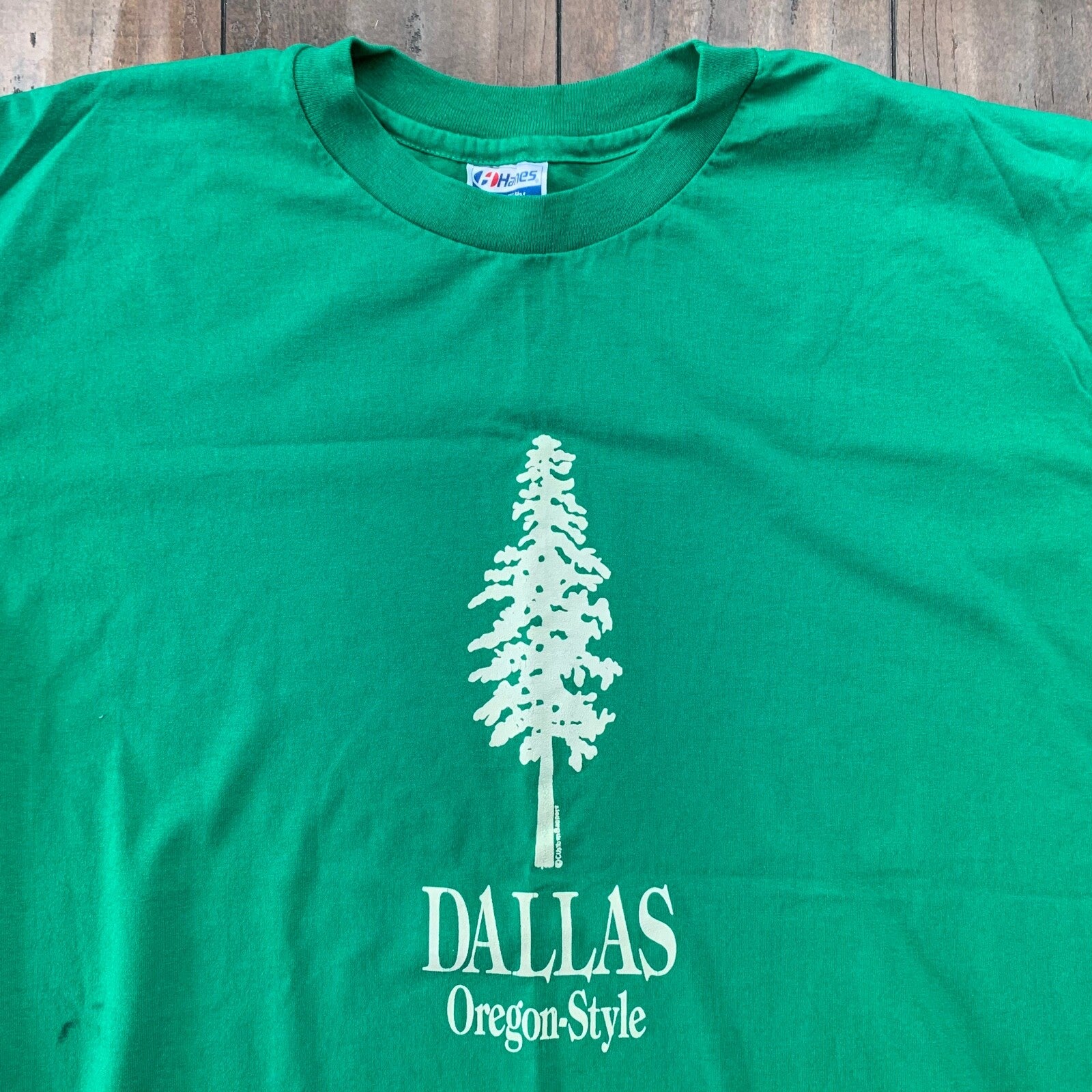 Oregon Style Nike Dallas Vintage T Shirt Tree Prefontaine Green Love Rap Ducks