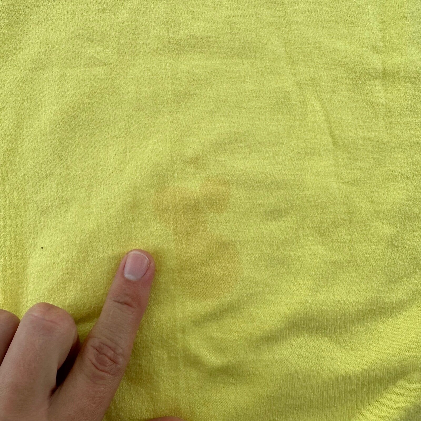 Oregon Silverton Vintage T Shirt Yellow Blank Front Jubilee Sports Hanes 80s