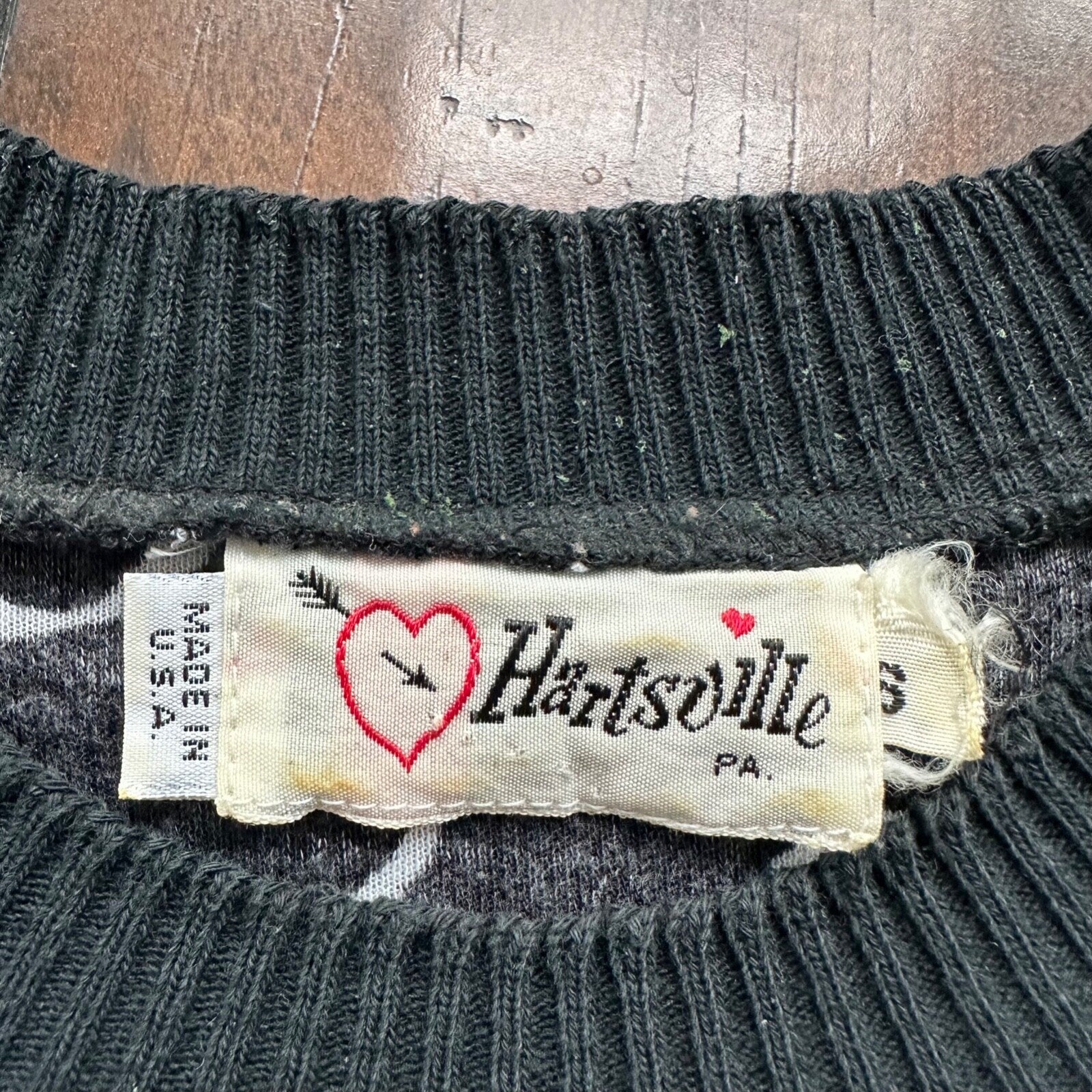 Vintage Hartsville women's Small Rose Pattern Long sleeve 80s S Fishtail Dress