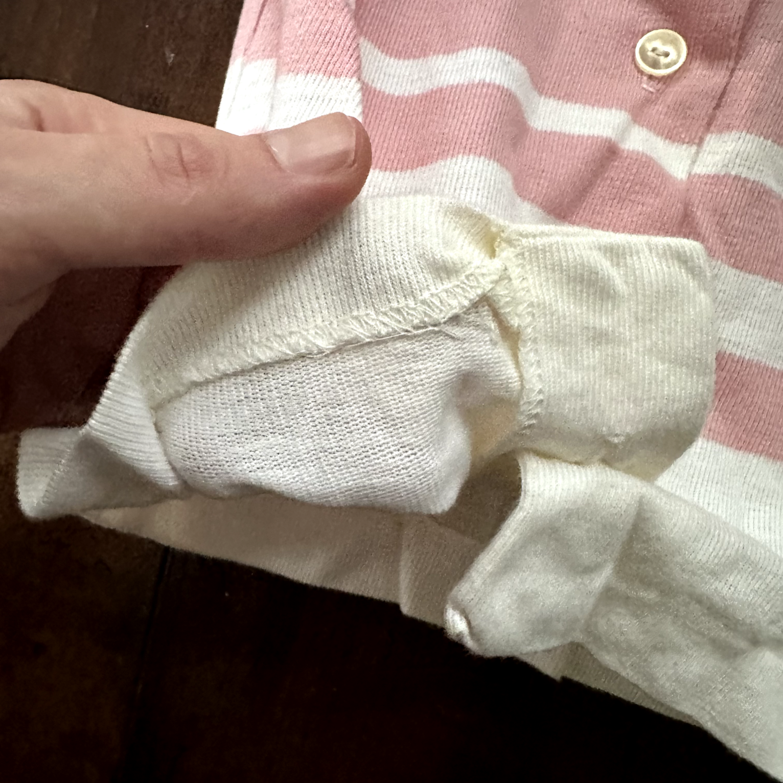 Vintage Bobbie Brooks Women's Pink Crewneck T-Shirt Size Small Rockabilly 80s