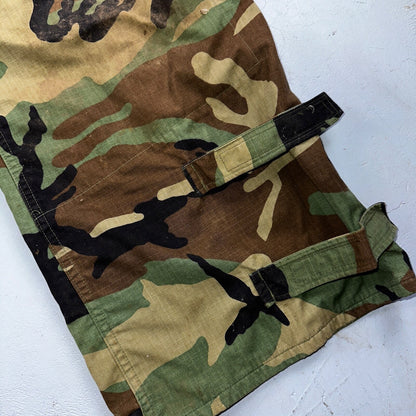 US Army Air Overgarment Chemical Protective Trousers Woodland Camouflage Large