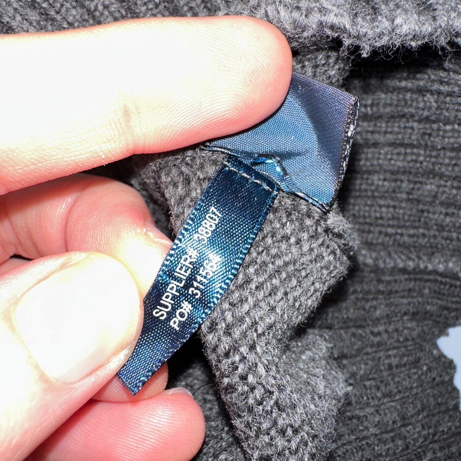 Polo Ralph Lauren Sweater VTG L Gray Cotton Long Sleeve Mock Neck Quarter Zip