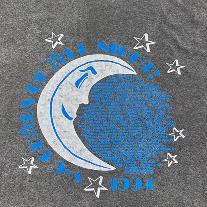 Graduation Night Party VTG T Shirt PDX Oregon Moon 1994 Reunion Spooky Cool Star