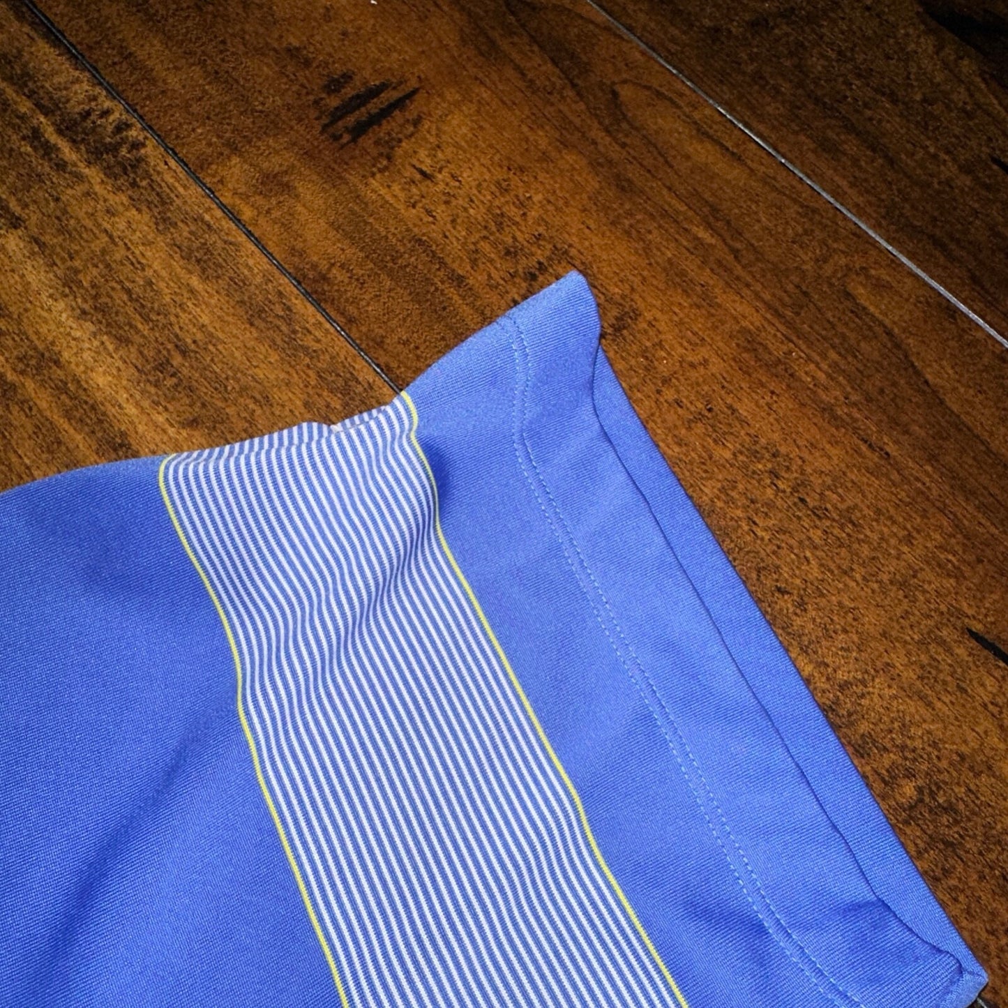 Nike Golf Purple Stripe Vintage Style T Shirt Dri Fit XL Tiger Woods Summer