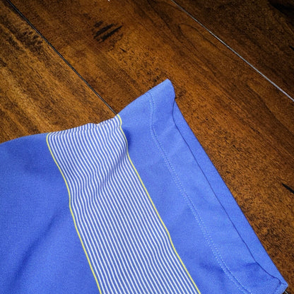 Nike Golf Purple Stripe Vintage Style T Shirt Dri Fit XL Tiger Woods Summer