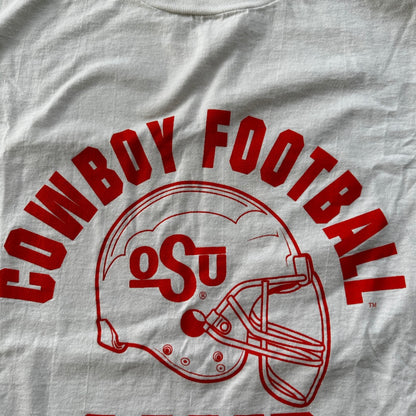 Nike OSU PDX Vintage T Shirt 90s Gray Tag Cowboy Football Rare XL Oklahoma State