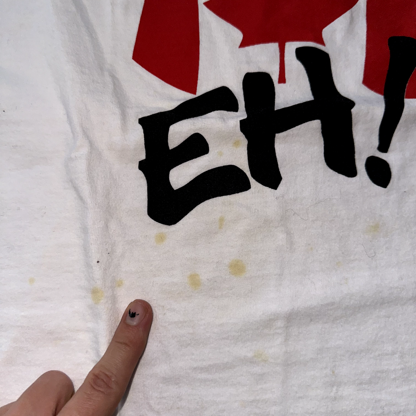 Canada Eh Single Stitch 90s Vintage T Shirt 1990s Victoria Tank Chop Rap Music