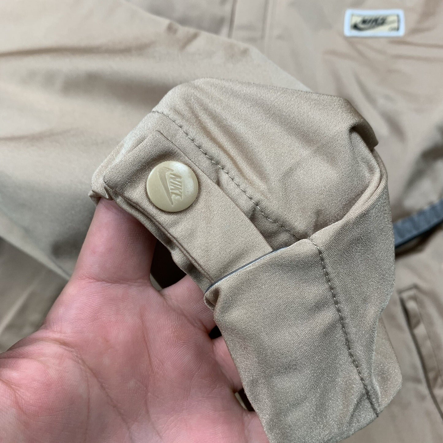 Vintage Nike PR Goretex Zip Up Pullover Windbreaker 80s Jacket Rain Pinwheel