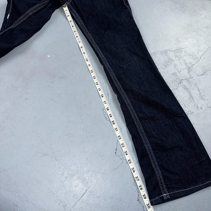 True Religion Jeans Womens 29 Boot Cut Low Rise Dark Stretch Y2K VTG USA 29x30