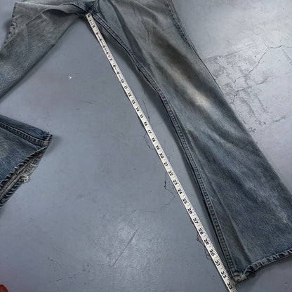 Levis 646 Vintage 70s USA Orange Tab Bootcut Flare Blue Bell Bottom Jeans 29x33