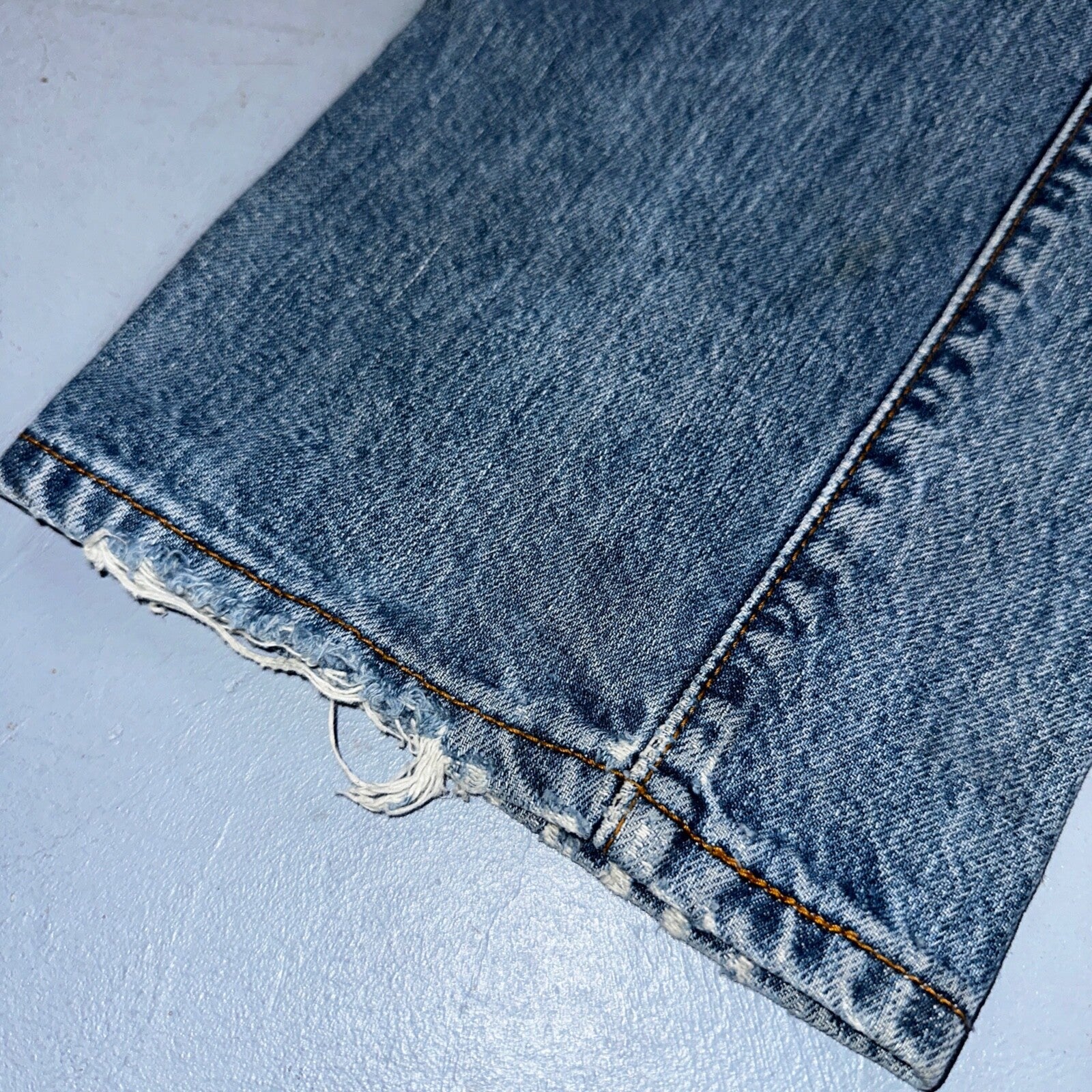 Levis 501 Vintage Y2K Mexico Straight Leg Jeans 31x32 90s Med Wash Act 30x30