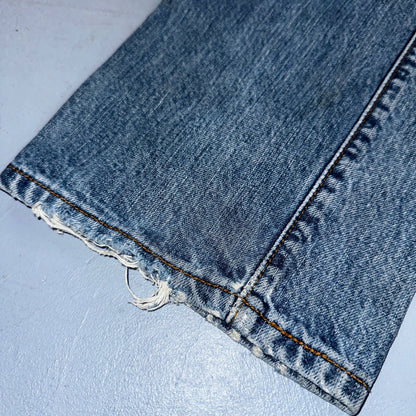Levis 501 Vintage Y2K Mexico Straight Leg Jeans 31x32 90s Med Wash Act 30x30
