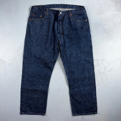 Levis 501 Vintage 80s USA XX Straight Leg Jeans Blue Dark Wash 46x30 Act 40x27