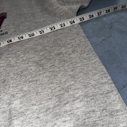 Tomorrow II Morrow Sweatshirt 90s VTG Crewneck USA Gray Construction 2XL Jerzees