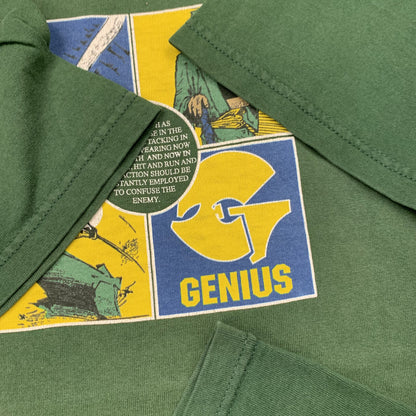 GZA Wu Tang Vintage T Shirt Karate Rap Wu Wear 90s Art Photo NYC Gangsta Music