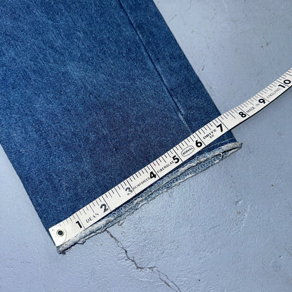 Vintage 90s Eddie Bauer Medium Wash Relaxed Fit Denim Jeans Womens 16 29x34