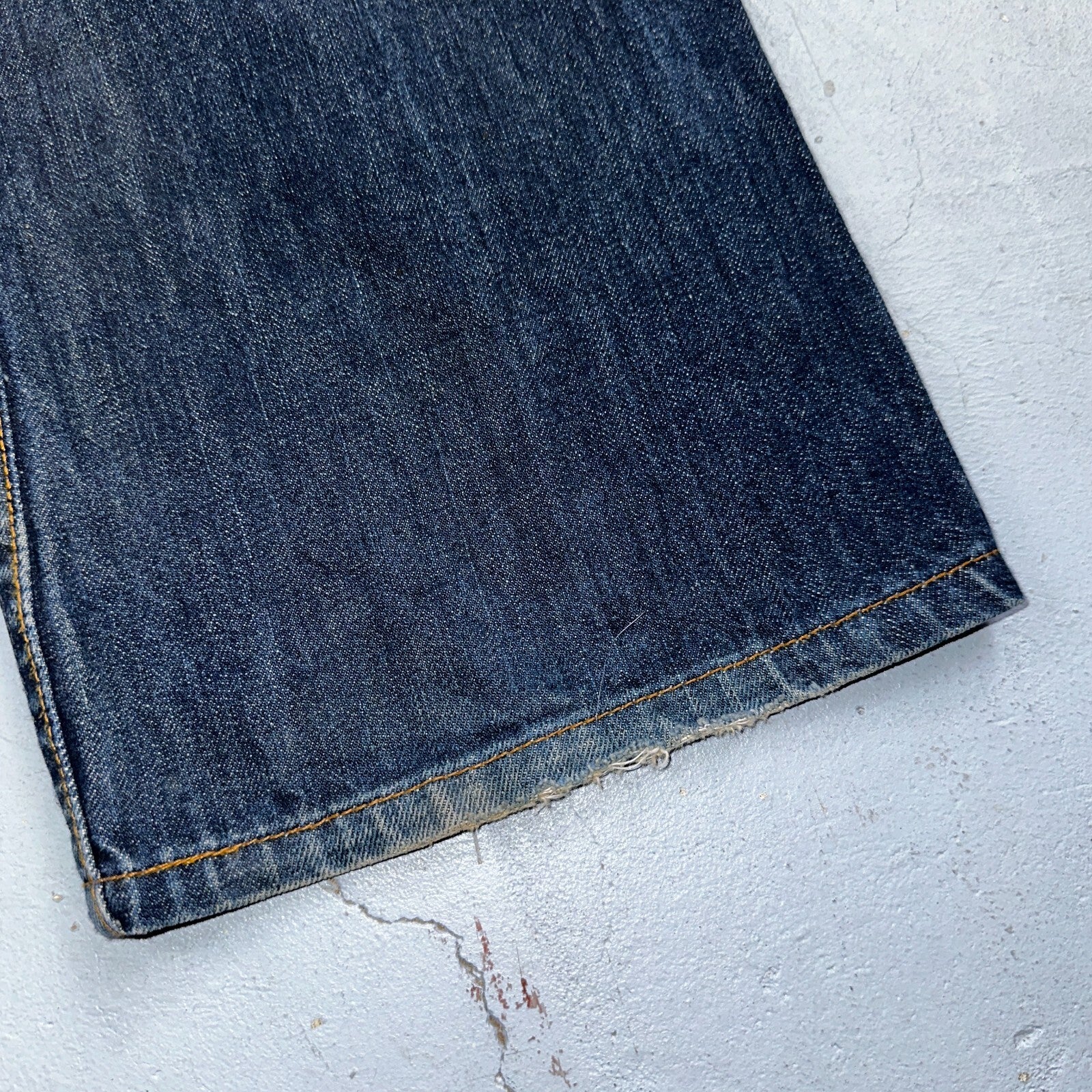 Levis 501 Vintage Y2K XX Straight Leg Jeans Blue Dark Wash 34x32 Act 35x31