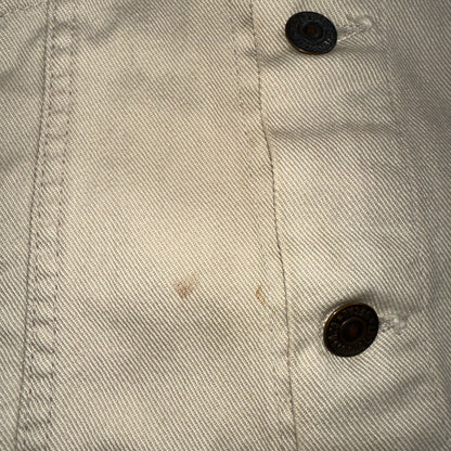 Levis VTG Trucker Jacket 557 Big E Type 3 1960s 60s 70518 1022 White Denim 2