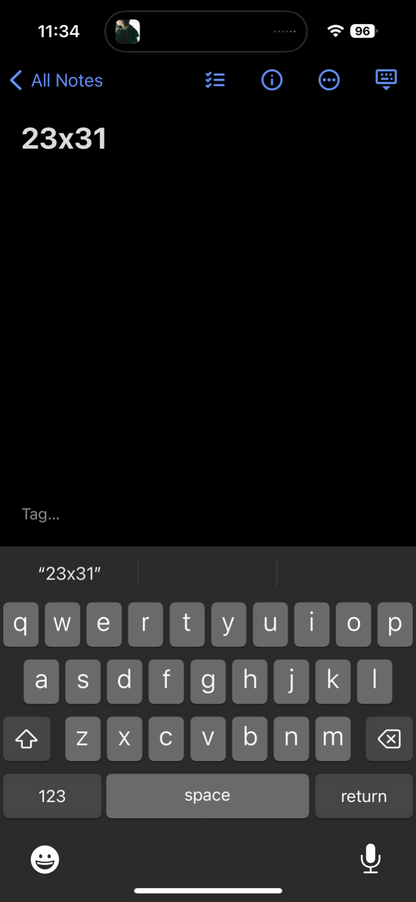 AOP All Over Print Funny Names 90s VTG T Shirt Huge Graphic Single Stitch White