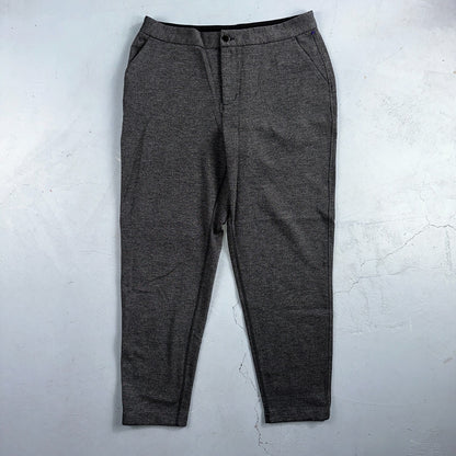 Lululemon Size 10 Grey Marle Ponte High Waist Fly Slim Fit Dress Pants Casual