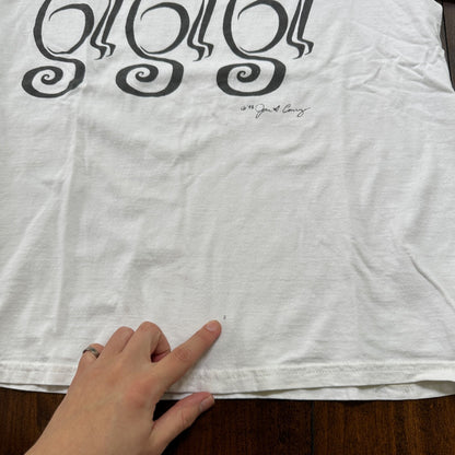 Cats 1998 Lover Animals Cute Abstract VTG T Shirt John A Conroy Nature Fun