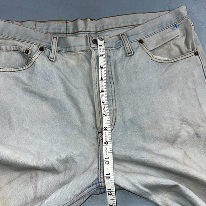 Levis 501 Vintage 90s Europe XX Straight Leg Jeans Light Wash 38x36 Act 35x27