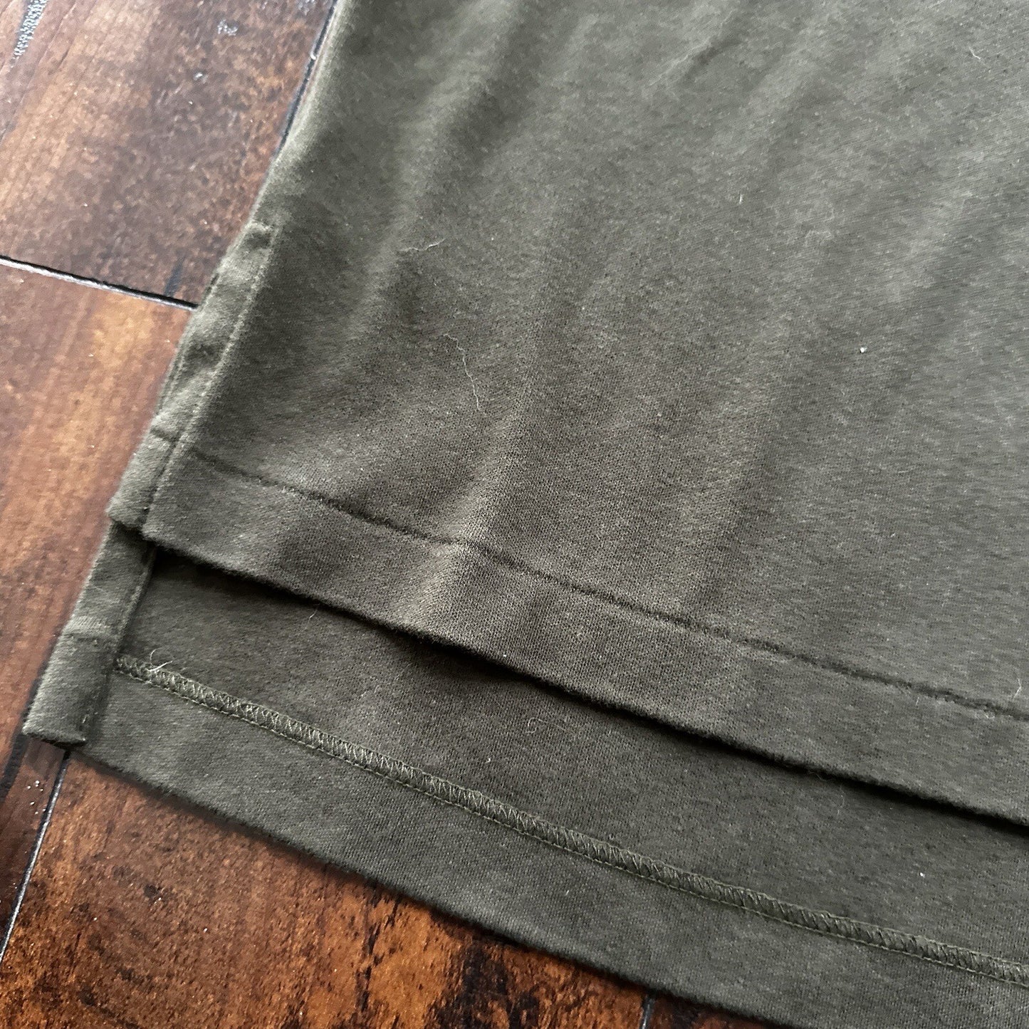 Vtg 90s Polo Ralph Lauren Mens T-Shirt Long Sleeve Green Sz Medium Made in USA