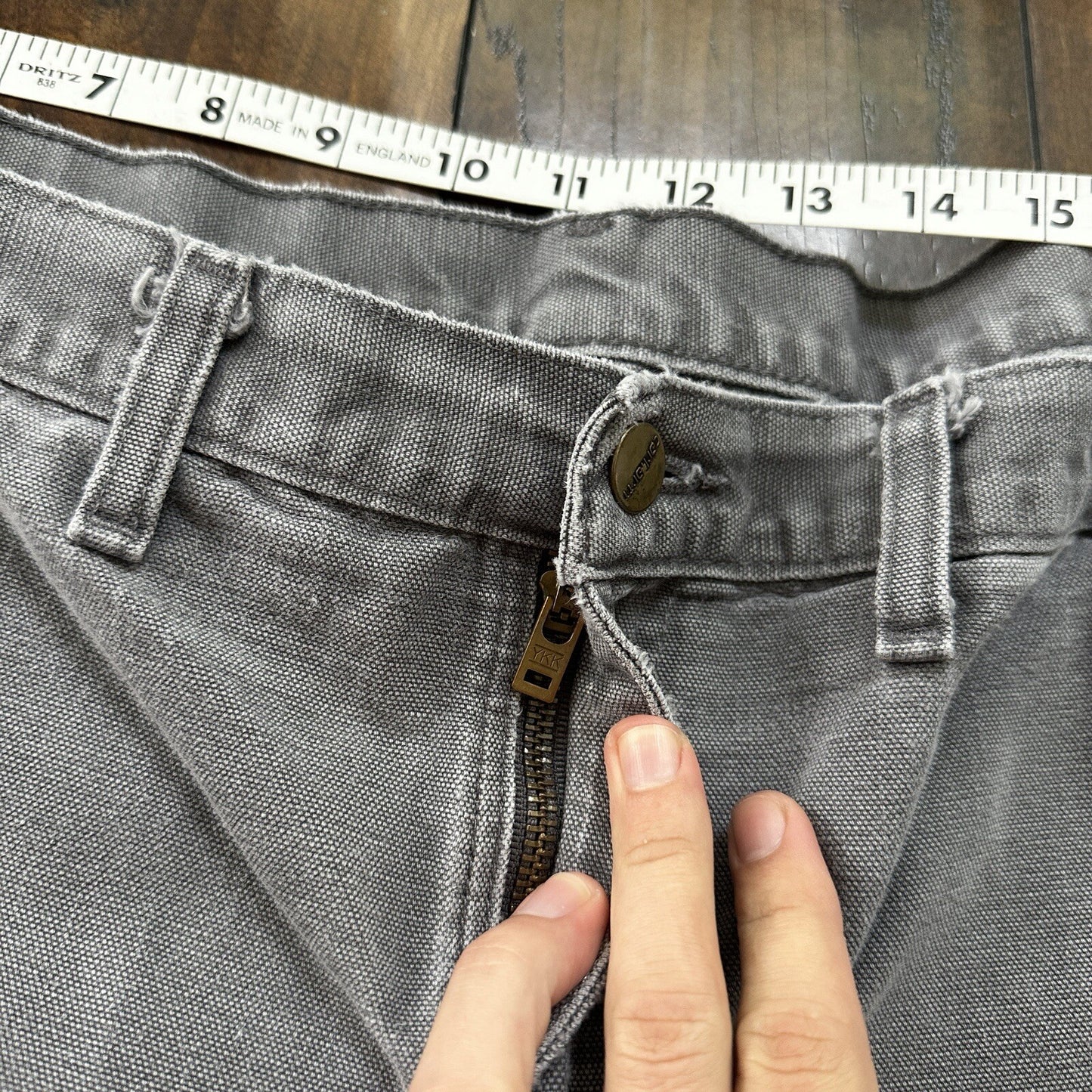 Carhartt B136 GVL Double Knee Carpenter Pants Size 44x34 (Fits 40x30) Dungaree