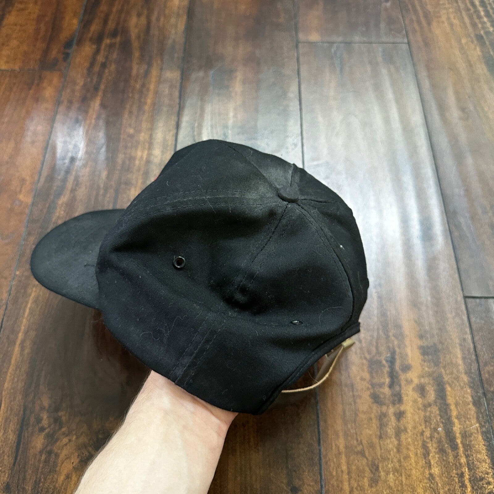 Orlando Hard Rock Cafe Vintage Hat Cap Snapback USA Black 90s Save Planet