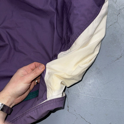 Vintage Eddie Bauer Bomber Jacket Men’s Medium Purple Jacket Wind Breaker