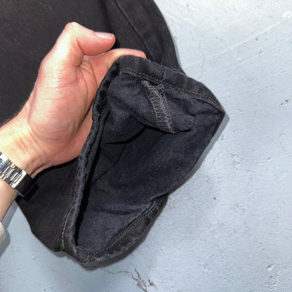 Levis 501 Vintage Y2K Mexico XX Straight Leg Jeans Black Dark Wash 38x30