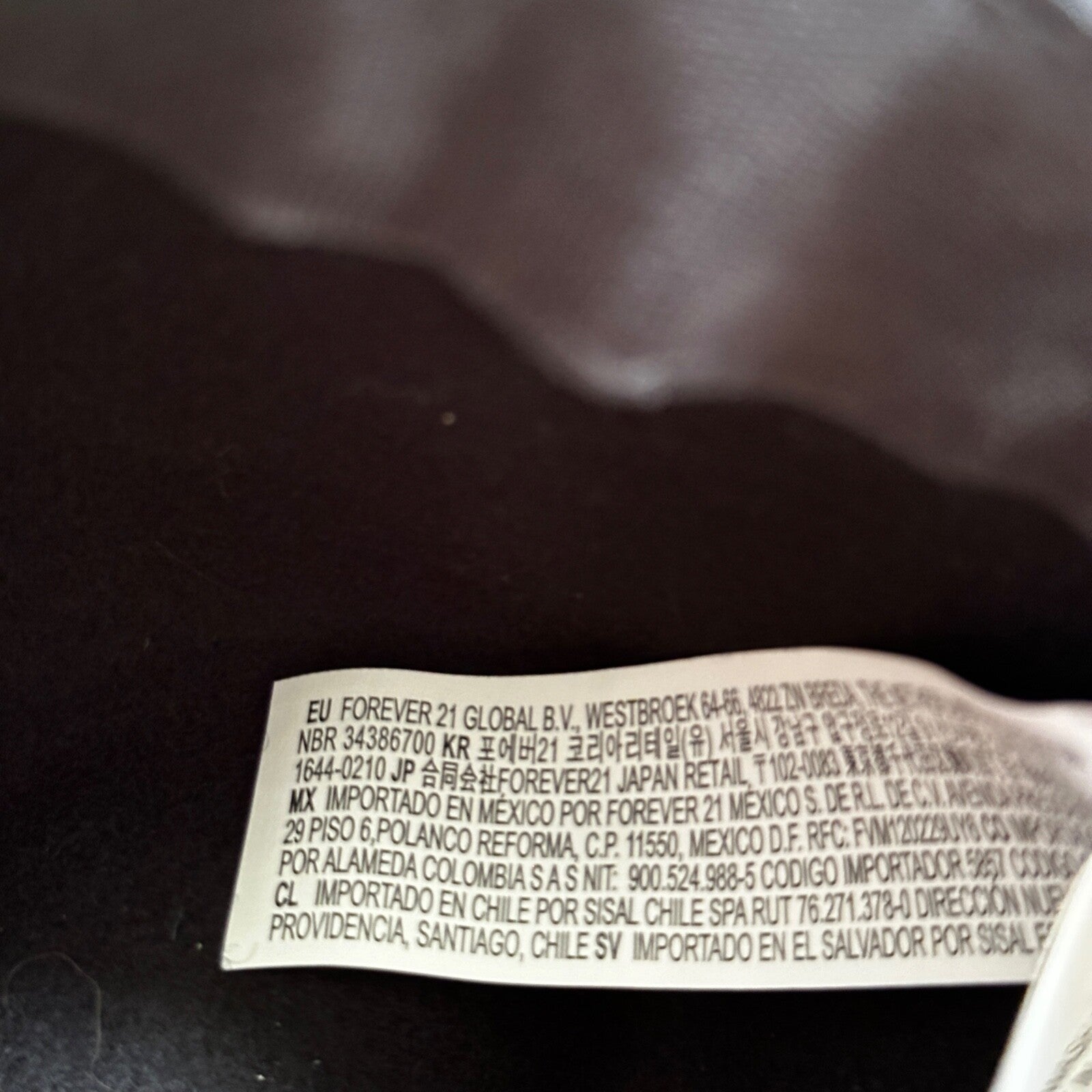 FOREVER 21 Fedora Hat Women's M/L 100% Wool Black Felt Wide Brim Cap