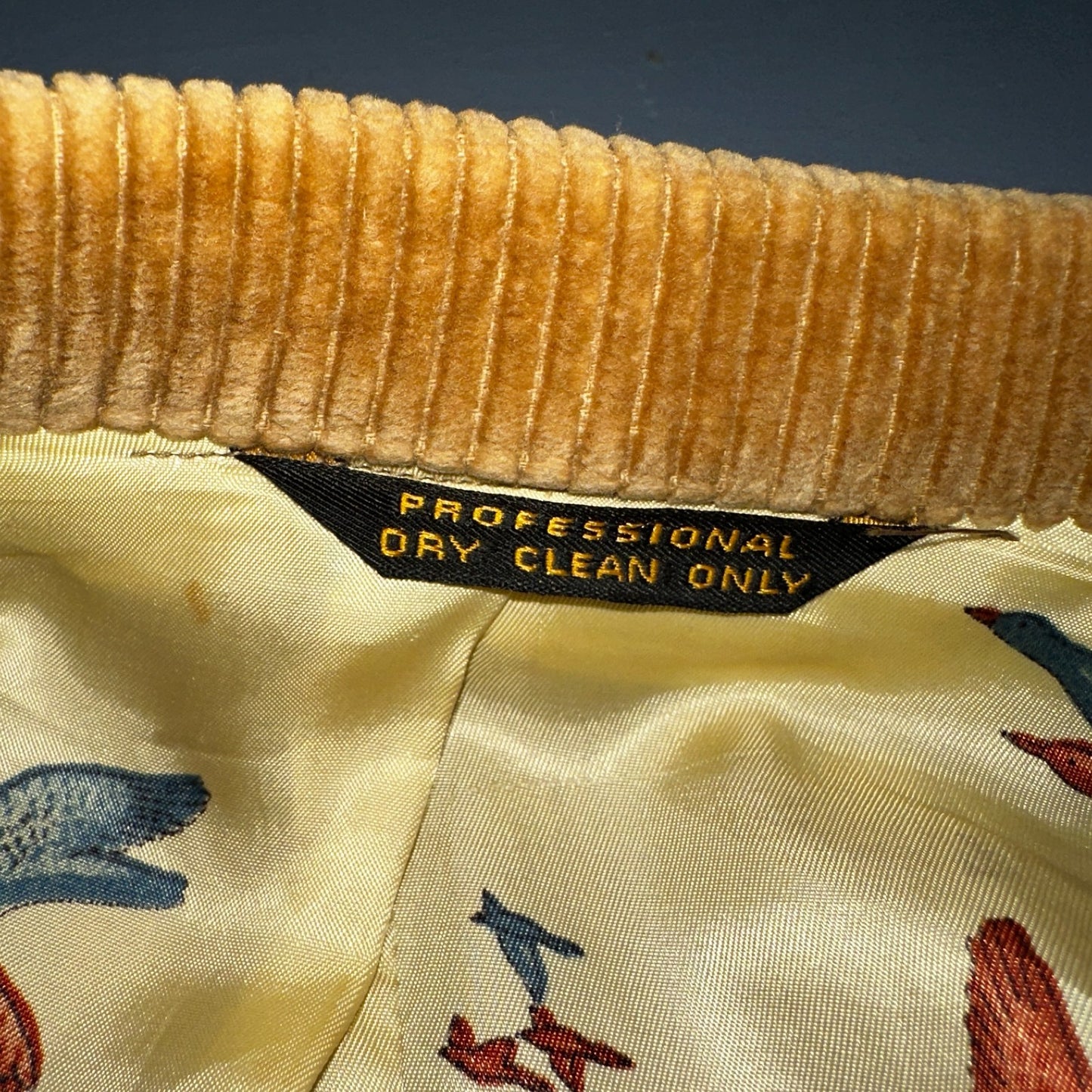 VTG Mens 2 PC Suit 40 Jacket Coat Pants Brown Rockabilly 60s 1960s Corduroy