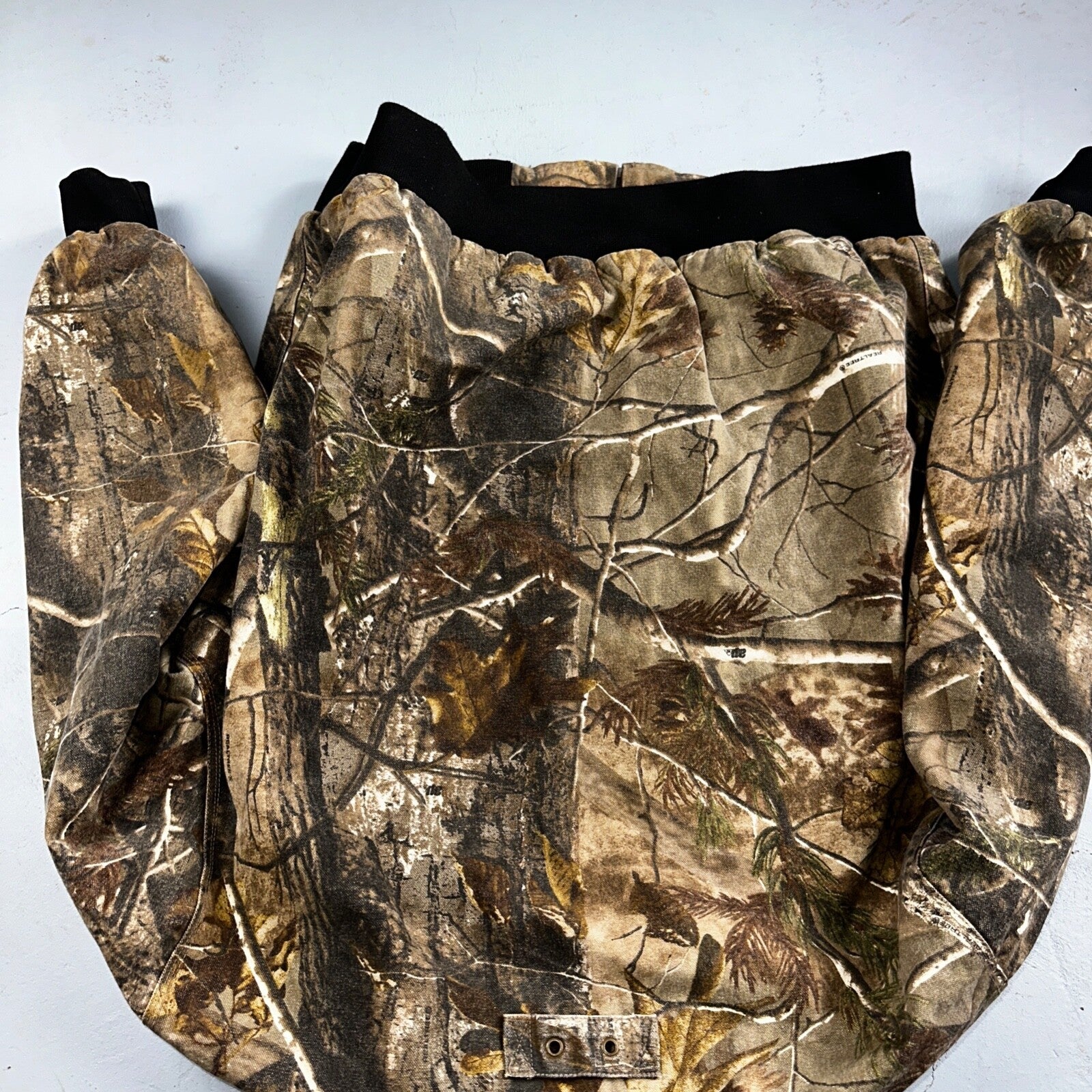 Levi Strauss Signature Field Gear Jacket Mens L Camo Hooded Realtree Lined Coat