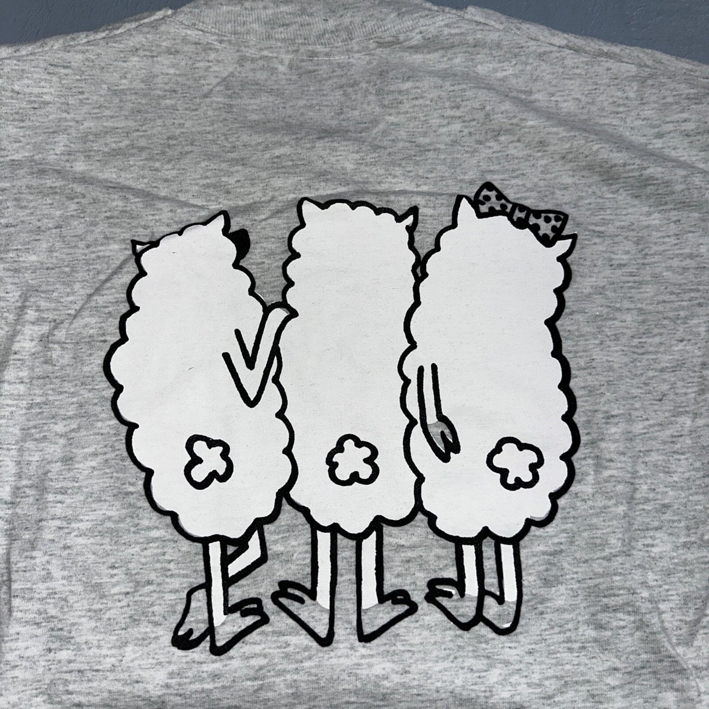 Church Sheep Funny Cute VTG T Shirt Alliance North Side Jesus Christ Love Music