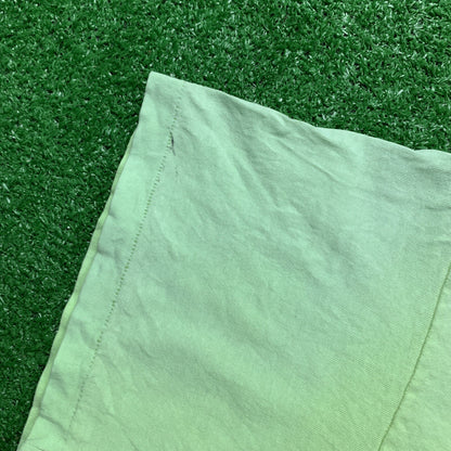 Vintage Nike T Shirt USA Rare Jordan Soccer 90s Running Green Sports Running