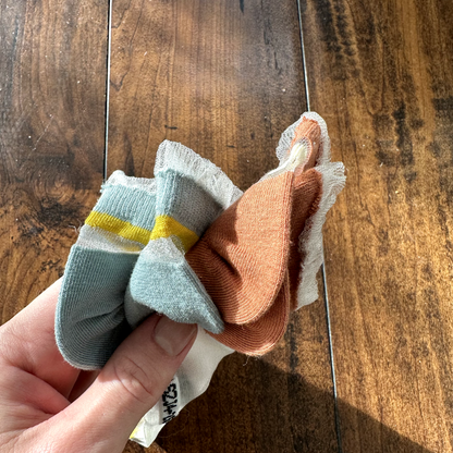 See Through Nylon Novelty Crowns Crew Socks European Fashion Women's Medium