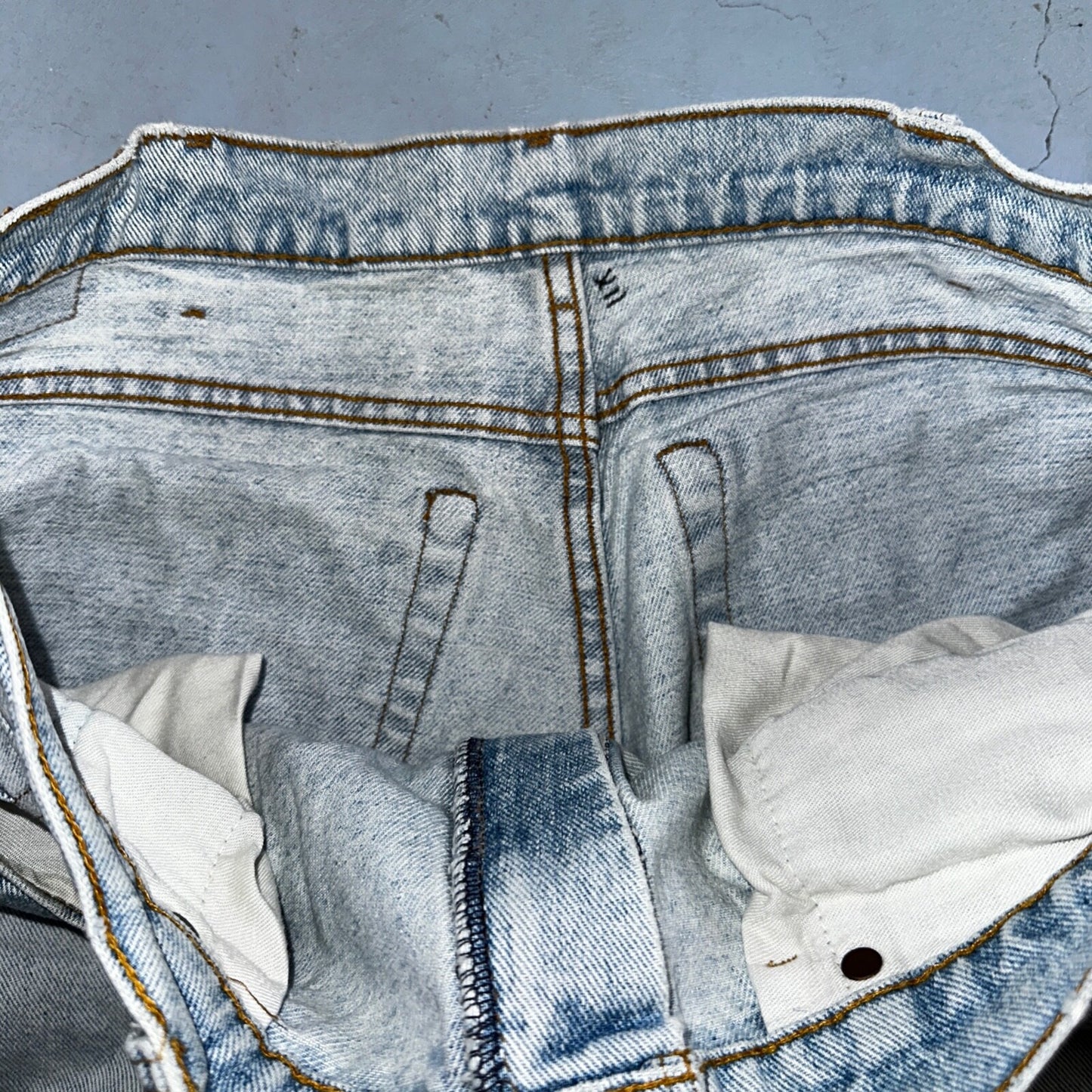 Levis 505 Vintage 90s USA XX Jeans Blue 501 Light Wash 38x30 Act 36x28