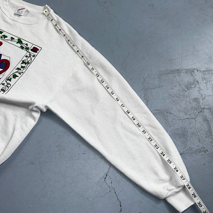 Grandma Core Tea 90s USA Sweatshirt VTG Crewneck Large Autumn Fall Halloween