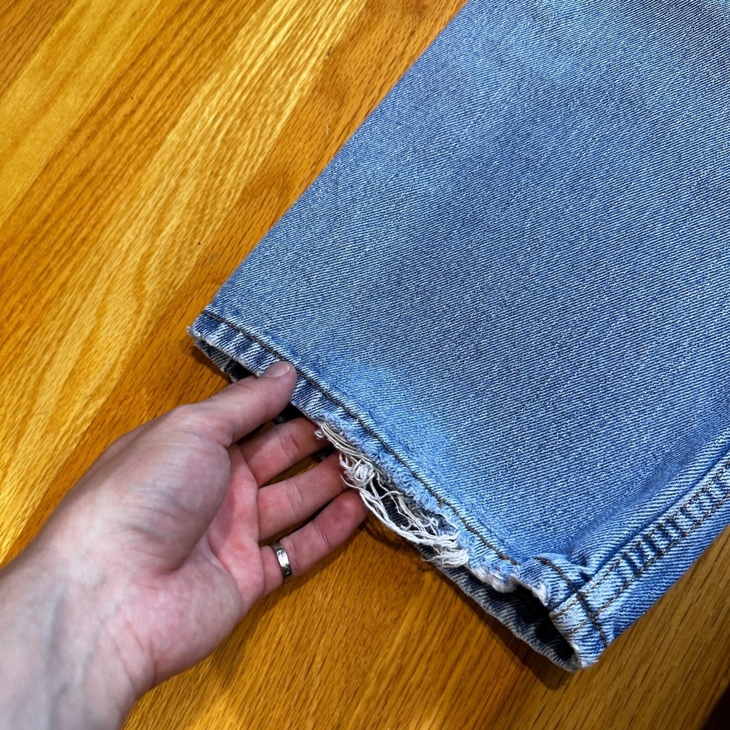 Levis 505 Vintage Y2K Straight Leg XX 2000s Jeans  40x32 Med Wash Act 37x31