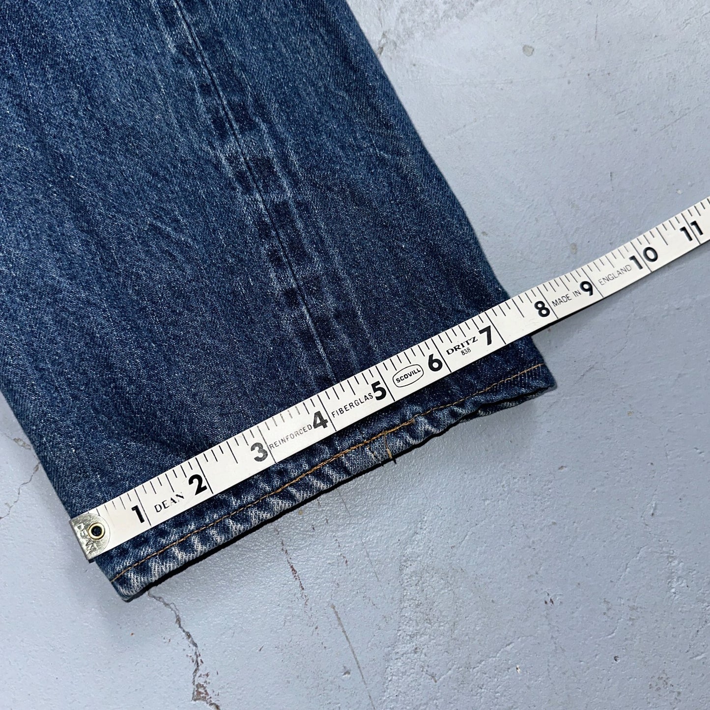 Levis 501 VTG 70s SS Redline Selvedge Jeans XX Med Wash 34x29 Act 31x25